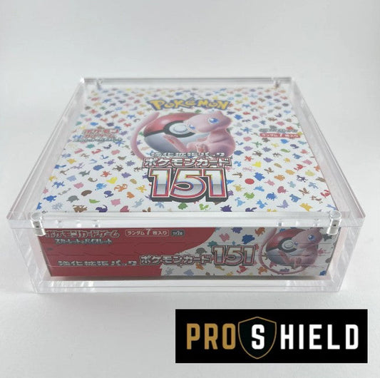 ProShield Japanese Large Booster Box Acrylic Display Case