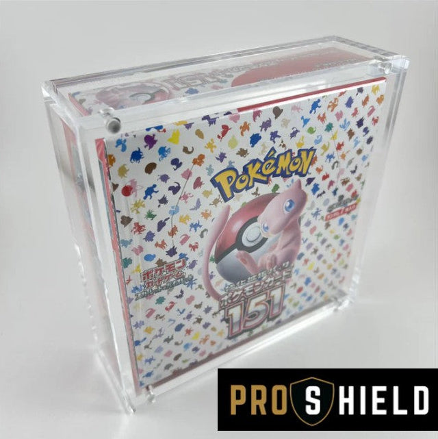 ProShield Japanese Large Booster Box Acrylic Display Case