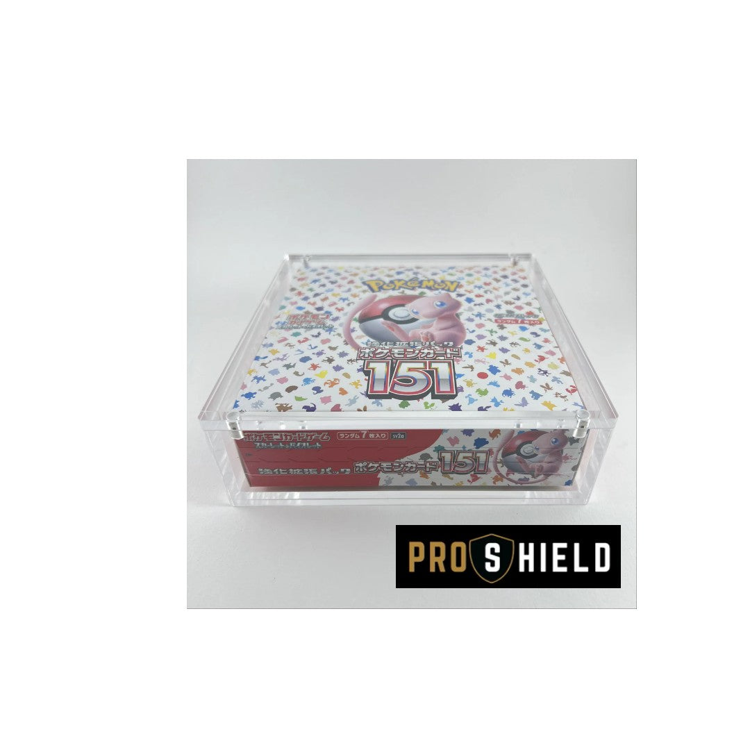 ProShield Japanese Large Booster Box Acrylic Display Case