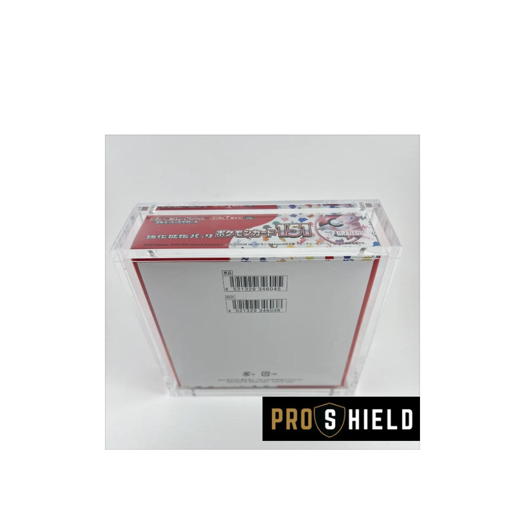 ProShield Japanese Large Booster Box Acrylic Display Case